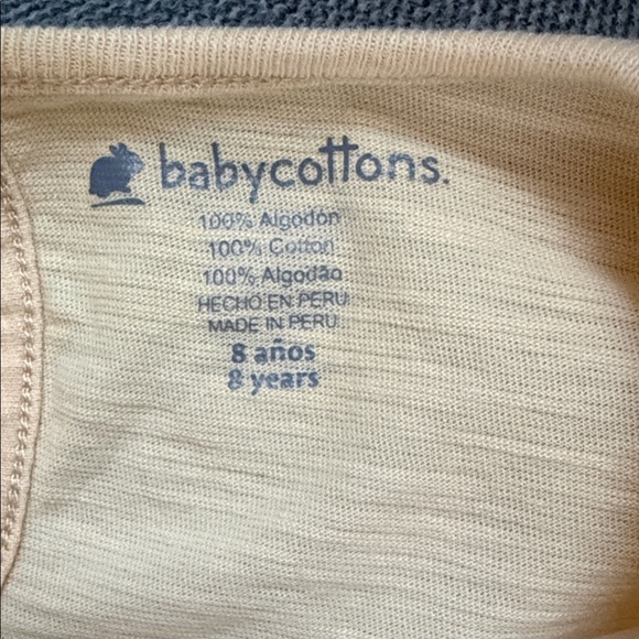 babycottons Girls Butter Yellow Tee - Take a Moment to breathe - size 8 years - Picture 2 of 6